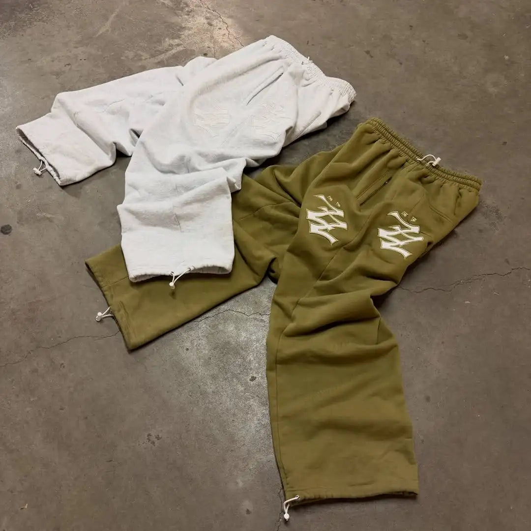2026 Minimalism Casual Solid Color Simple Geometry Pattern Sportswear Set Autumn\Winter Loose Comfortable Pants Classic Suits