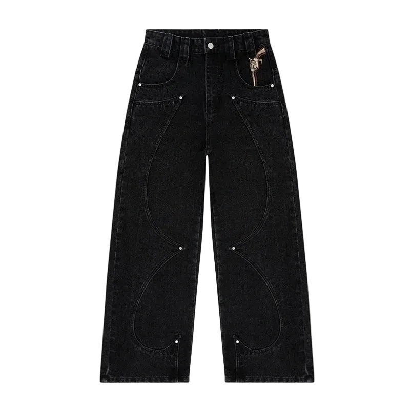 Jeans Black Clint Eastwood