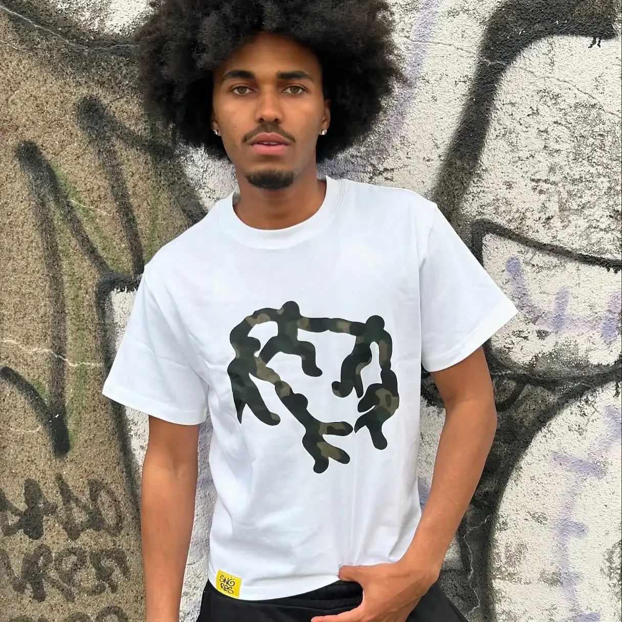 Y2K Mens Family Tee Camo Blue Shirt Graphic t shirts Pro Choice Goth Hip Hop Vintage Harajuku Grunge Short Sleeves Men Clothing