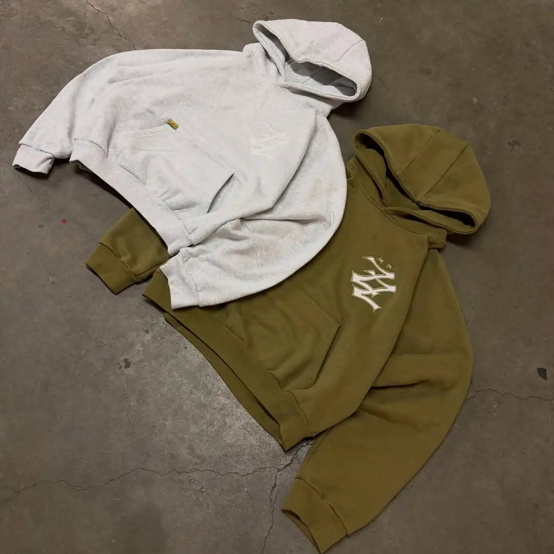 2026 Minimalism Casual Solid Color Simple Geometry Pattern Sportswear Set Autumn\Winter Loose Comfortable Pants Classic Suits