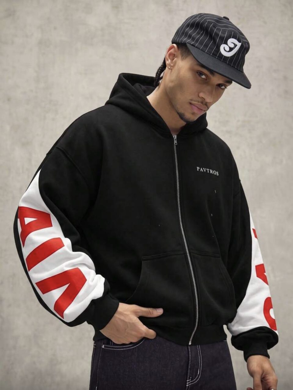 California Hoodie Black