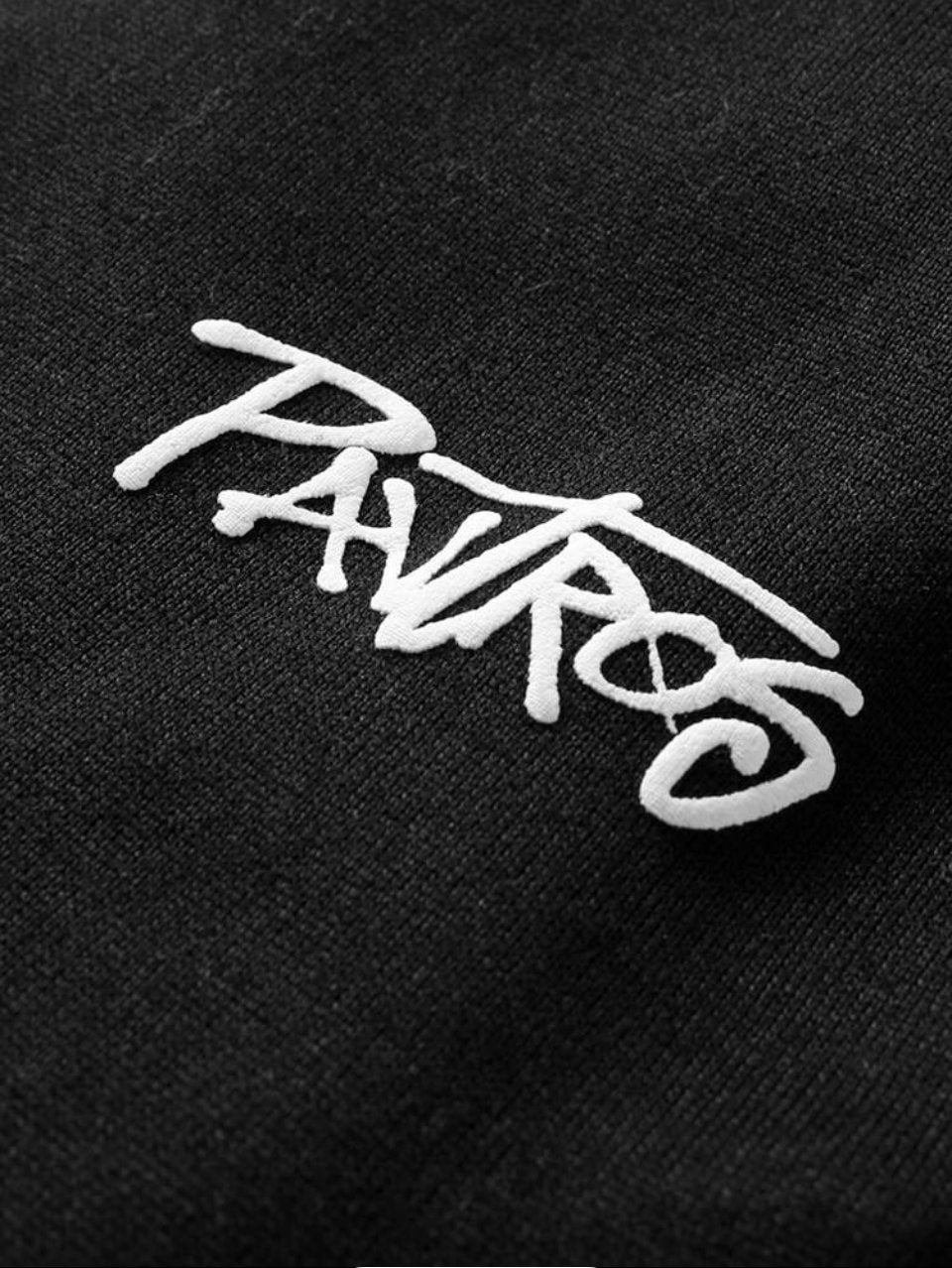 Pavaros Zip Hoodie and Joggers Set Black White - Colour Block Tracksuit